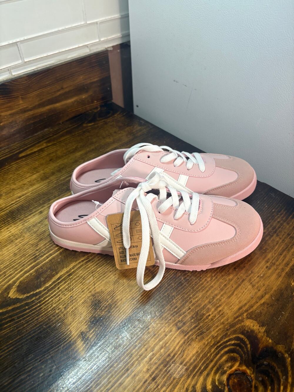 Seven7 pink mules size 9